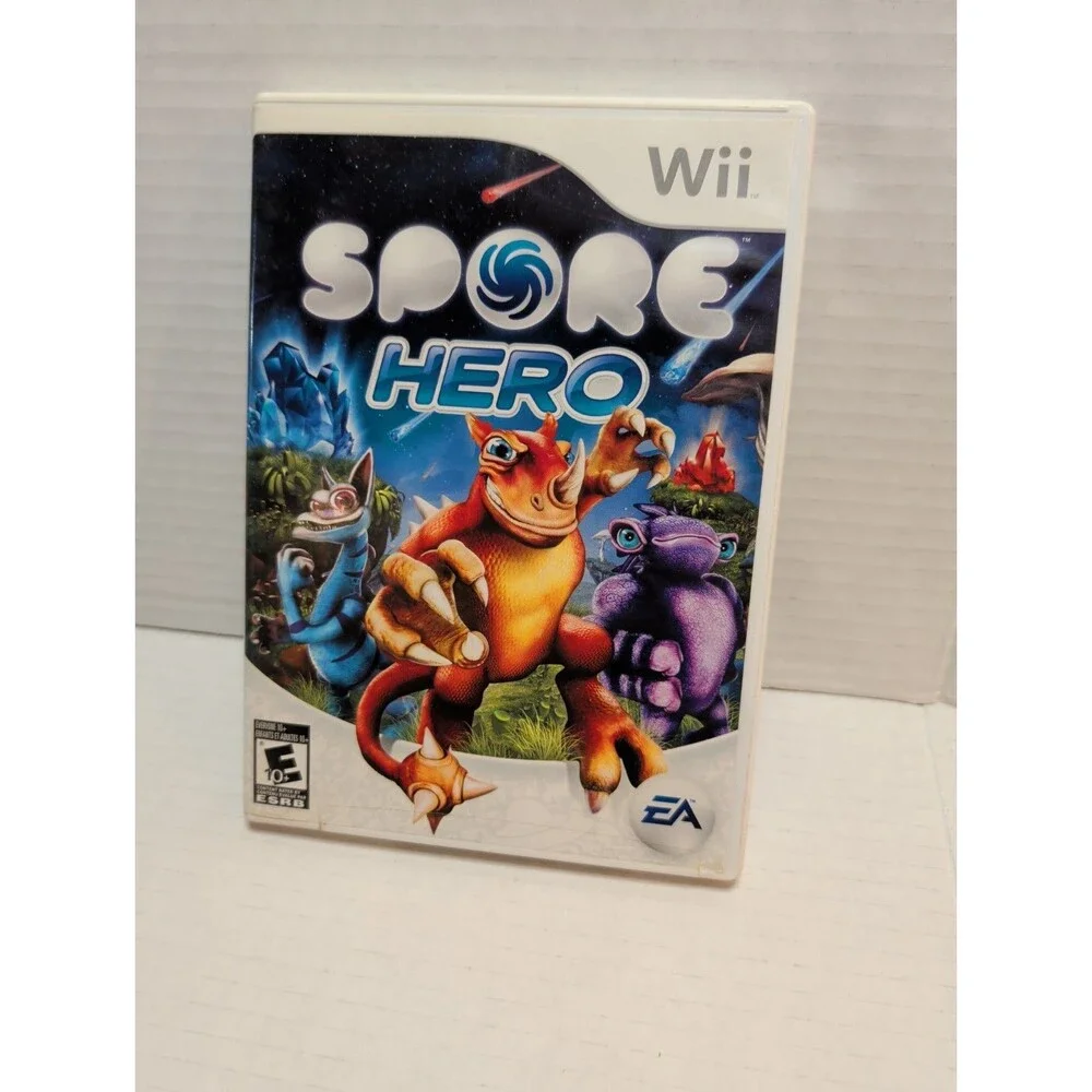Spore Hero Wii Game With Manual And Case 2009